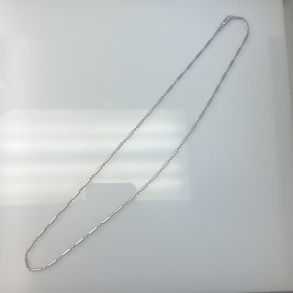 Vintage Chain Sterling Silver necklace 19” 925 - Picture 6 of 9